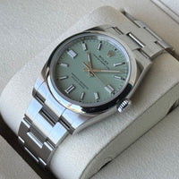 Rolex Oyster Perpetual 36 Pistachio Dial watch for Men/Unisex