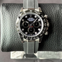 Rolex Daytona Diamond Set Black Dial watch for Men/Unisex