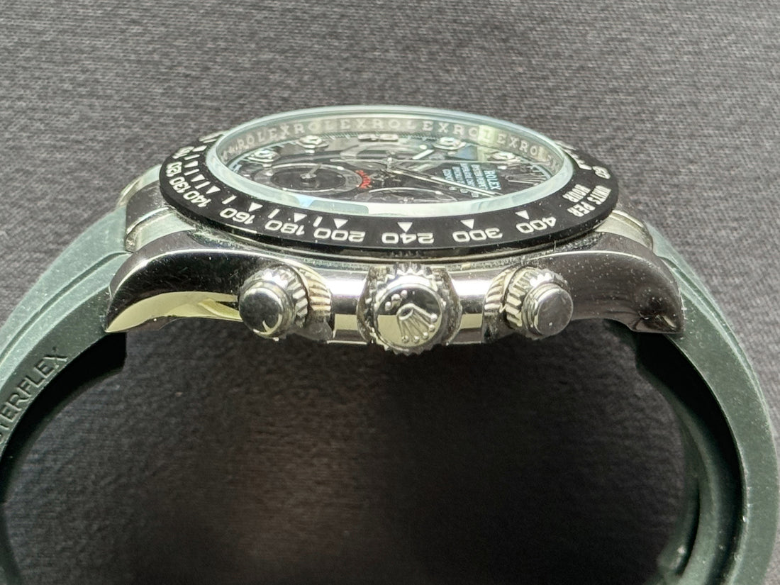 Rolex Daytona Diamond Set Black Dial watch for Men/Unisex