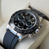 Rolex Daytona Diamond Set Black Dial watch for Men/Unisex