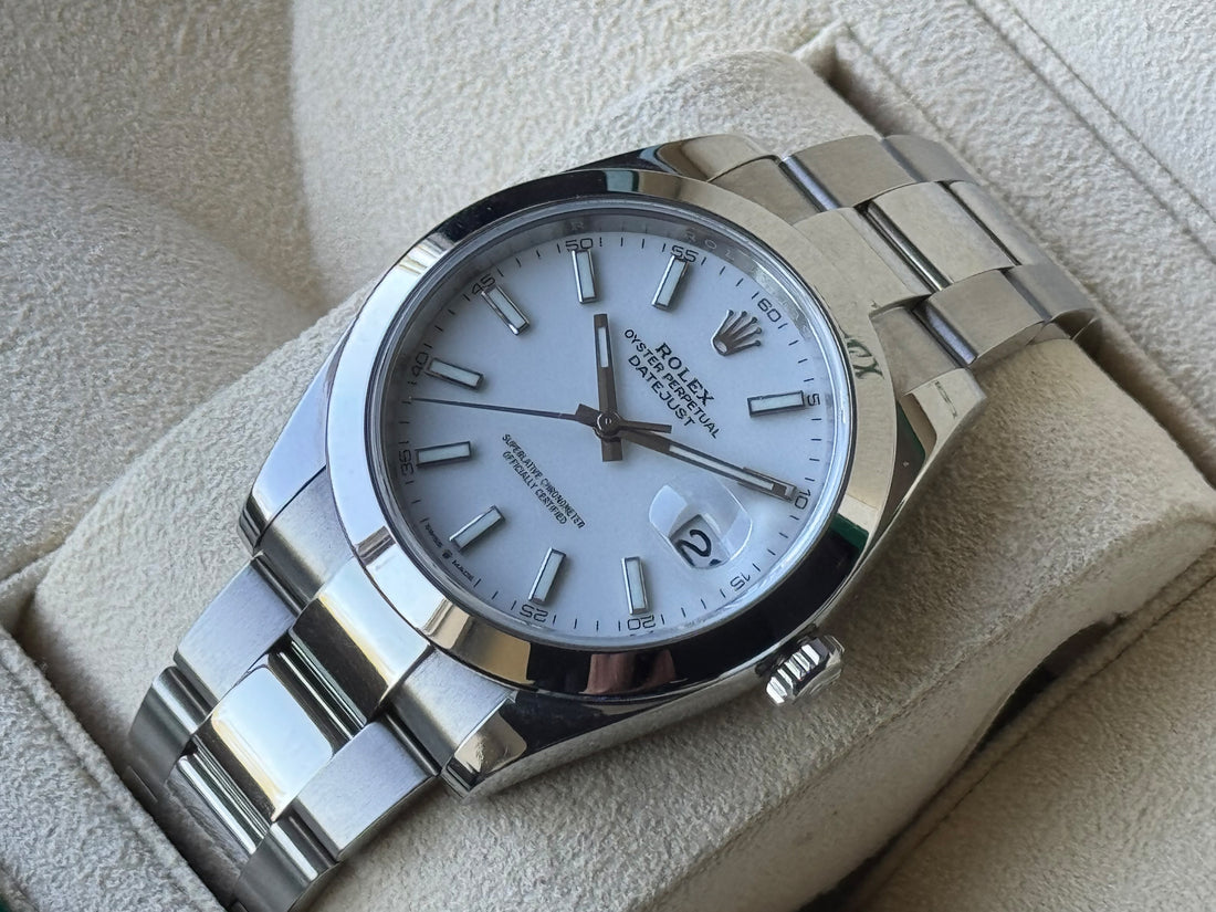 Rolex Datejust 41 White Dial watch for Men/Unisex
