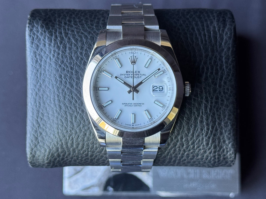 Rolex Datejust 41 White Dial watch for Men/Unisex