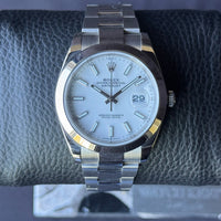 Rolex Datejust 41 White Dial watch for Men/Unisex