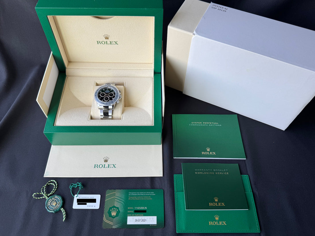 Rolex Daytona Black Dial watch for Men/Unisex