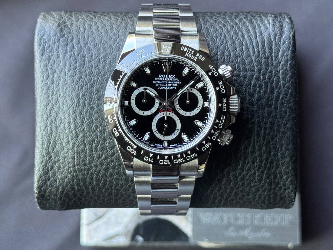 Rolex Daytona Black Dial watch for Men/Unisex