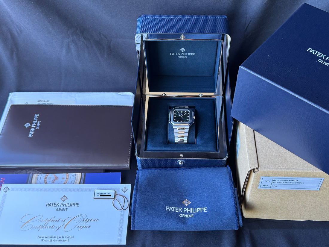 Patek Philippe Cubitus Olive Green Dial watch for Men/Unisex