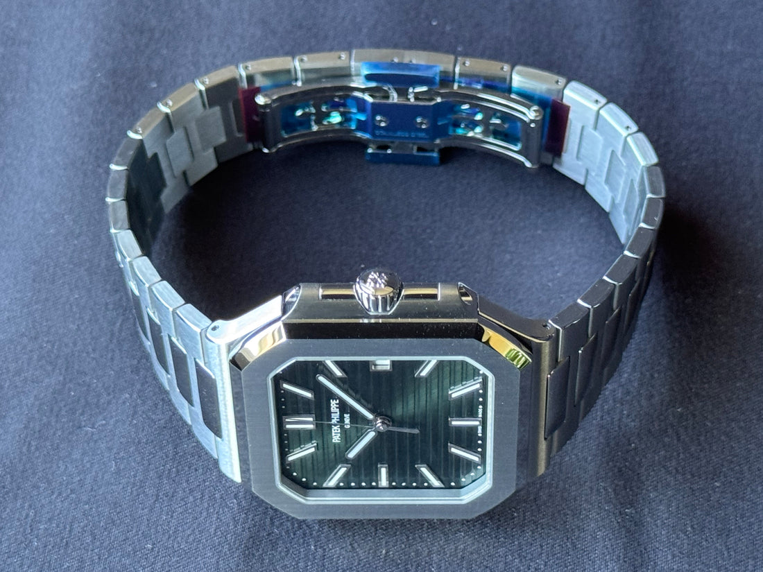 Patek Philippe Cubitus Olive Green Dial watch for Men/Unisex