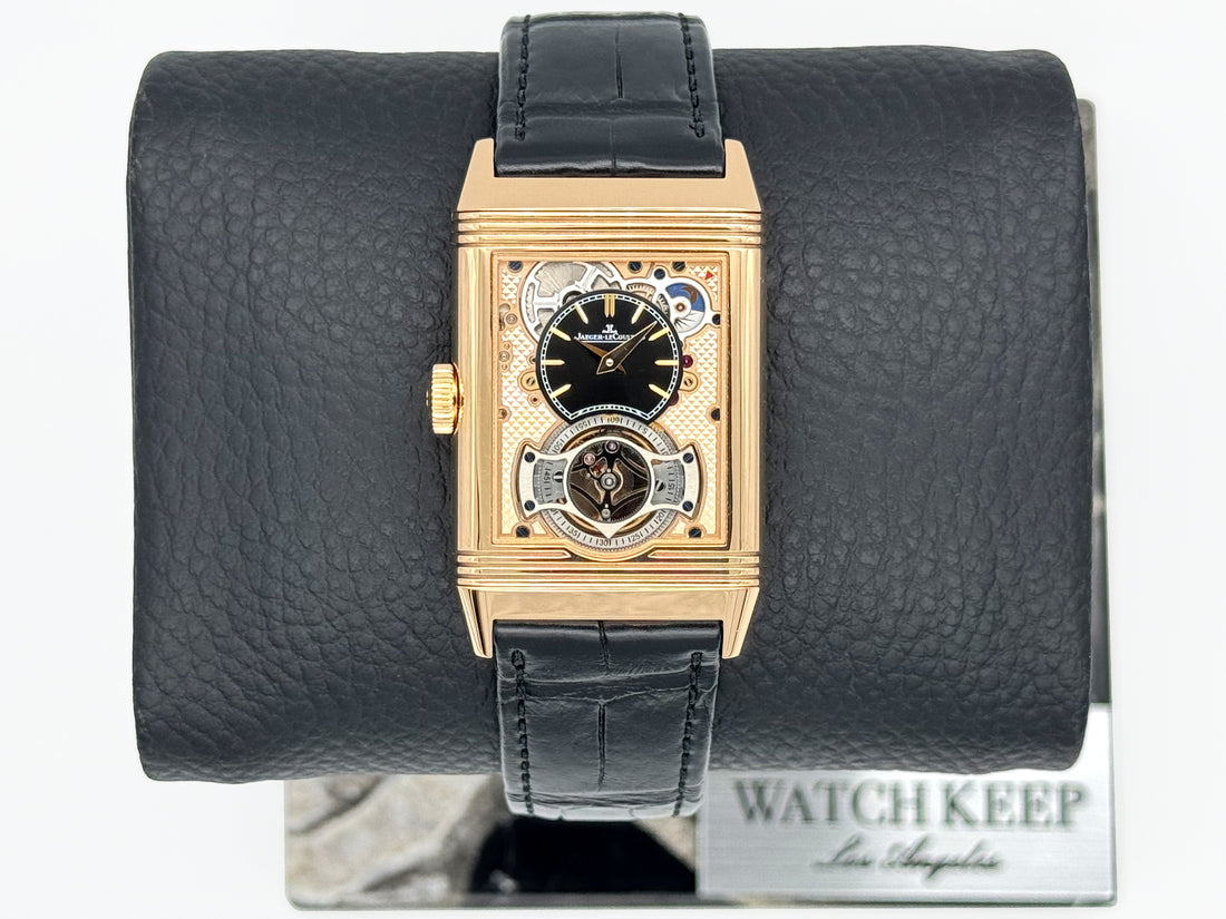 Jaeger-LeCoultre Reverso Tribute Duoface Tourbillon watch for Men/Unisex