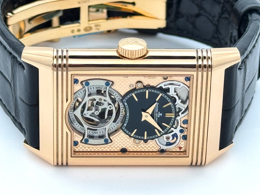 Jaeger-LeCoultre Reverso Tribute Duoface Tourbillon watch for Men/Unisex