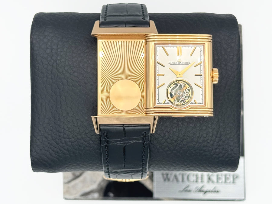 Jaeger-LeCoultre Reverso Tribute Duoface Tourbillon watch for Men/Unisex