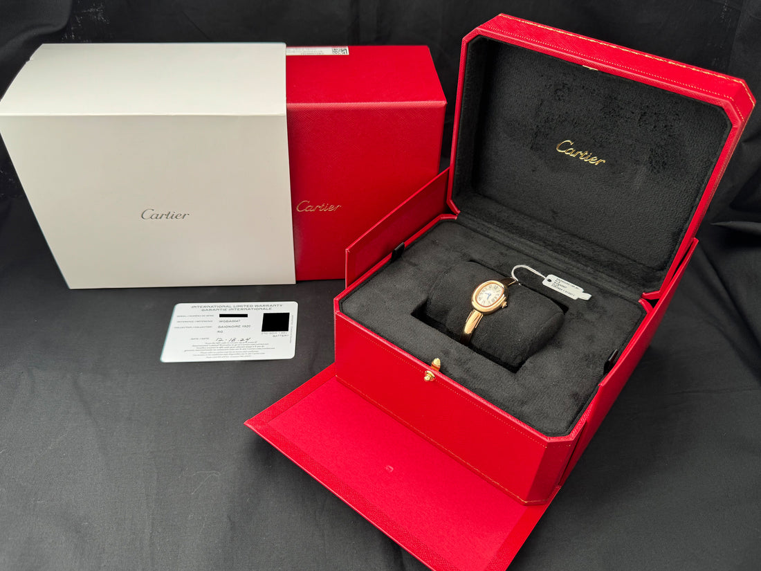 Cartier Baignoire 1920 Rose Gold watch for Women