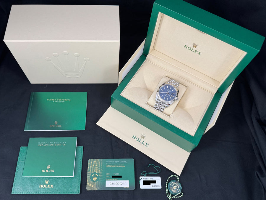 Rolex Datejust 41 Bright Blue Dial watch for Men/Unisex