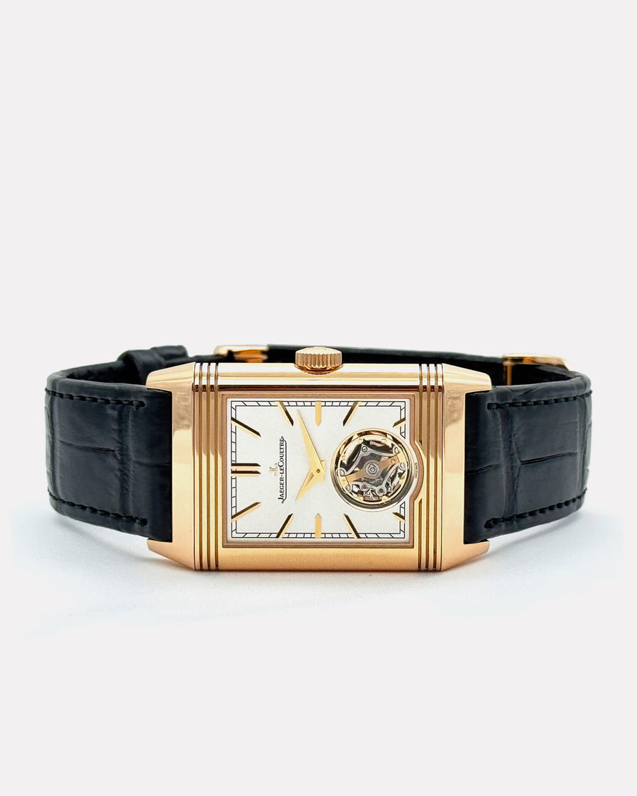 Jaeger-LeCoultre Reverso Tribute Duoface Tourbillon watch for Men/Unisex