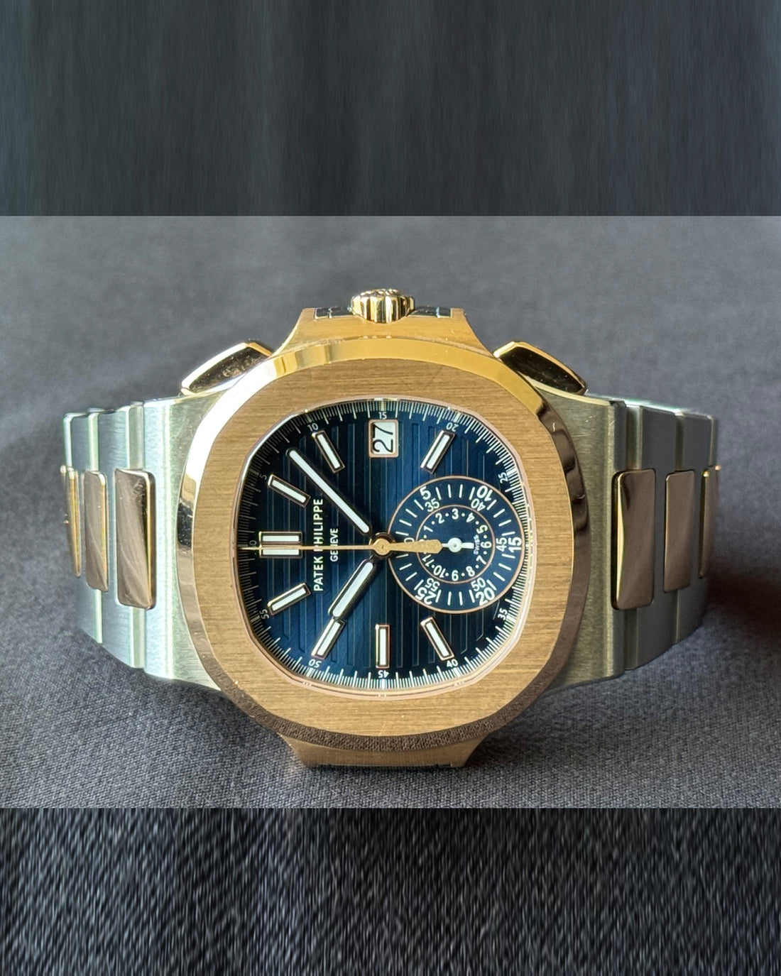 Patek Philippe Nautilus Two-Tone watch for Men/Unisex