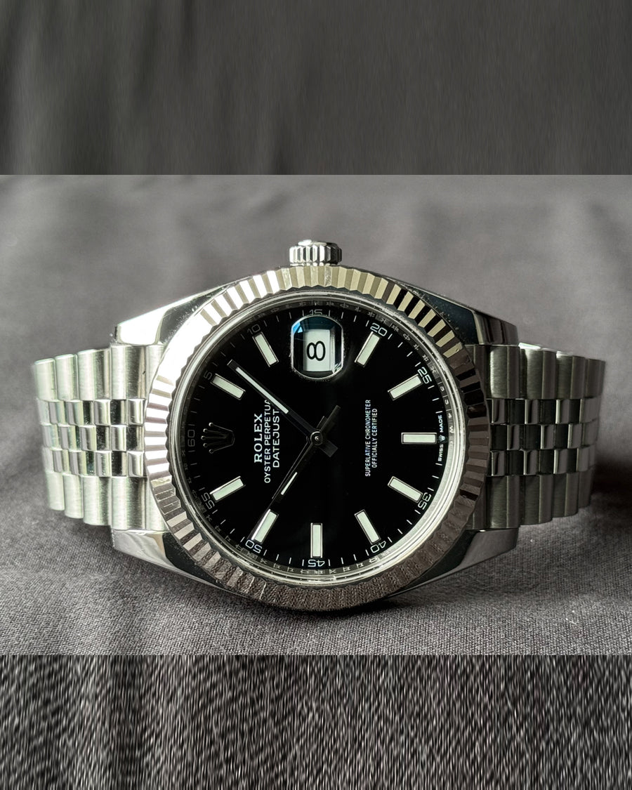 Rolex Datejust 41 Black Dial watch for Men/Unisex