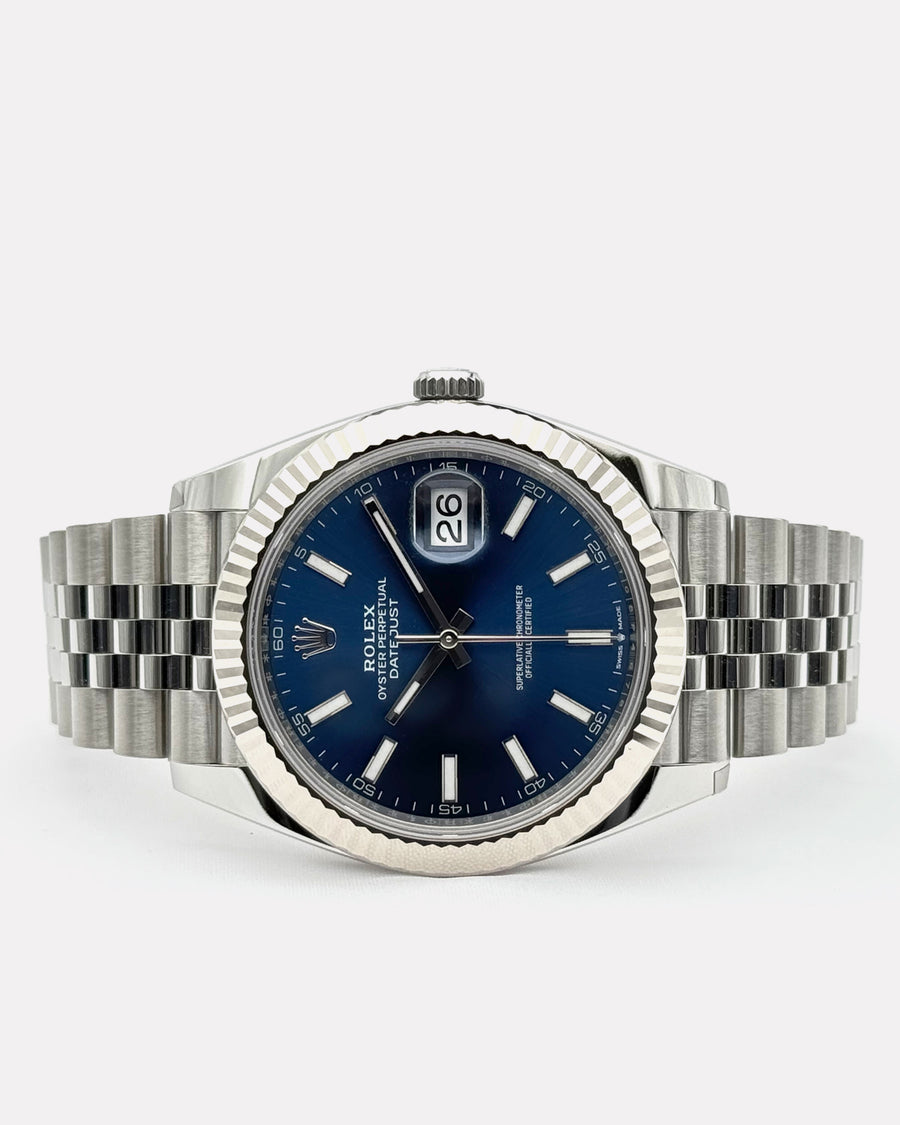 Rolex Datejust 41 Bright Blue Dial watch for Men/Unisex