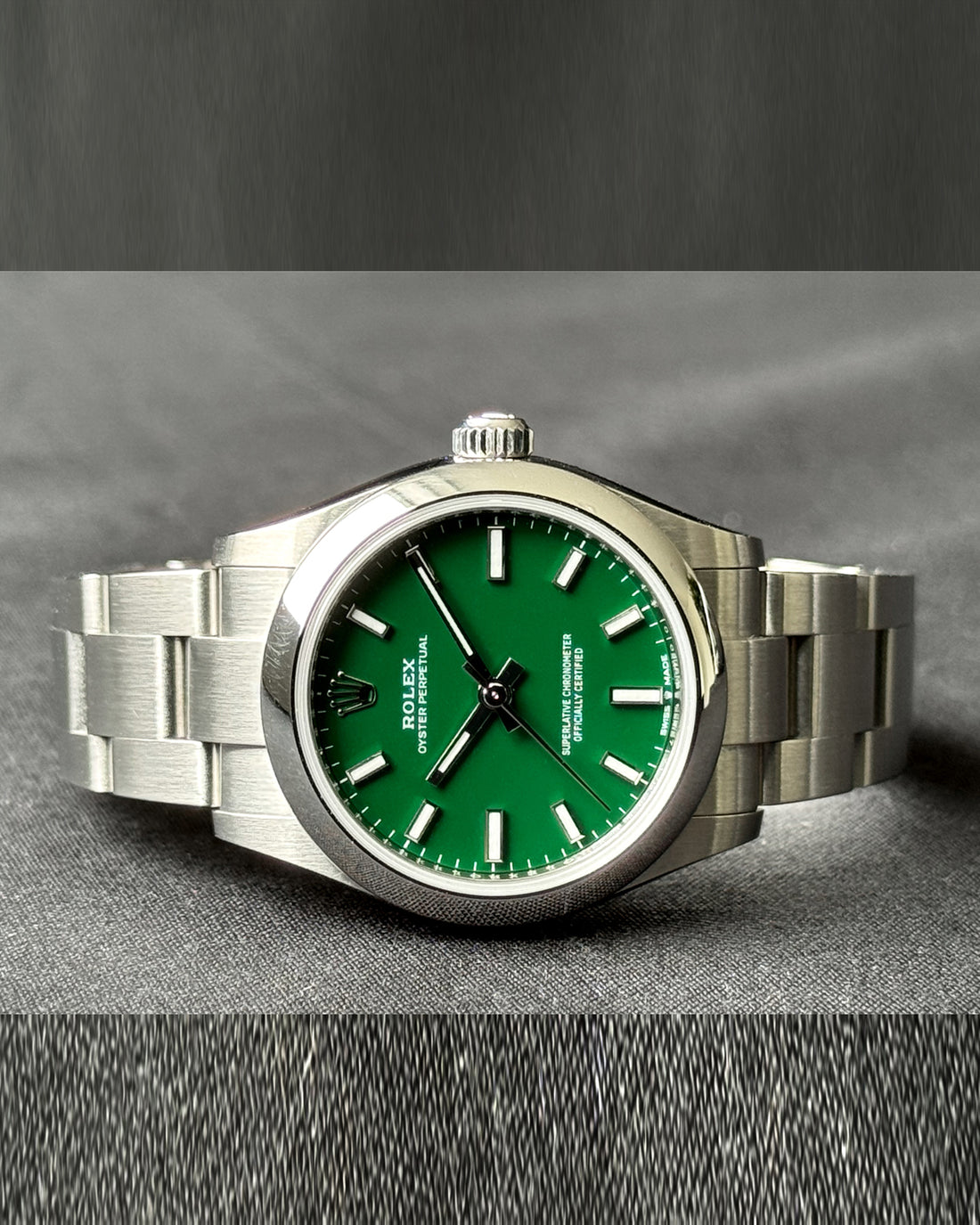 Rolex Oyster Perpetual 31 Green Dial watch for Women
