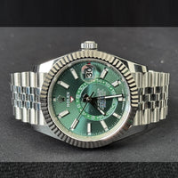 Rolex Sky-Dweller Green Dial watch for Men/Unisex