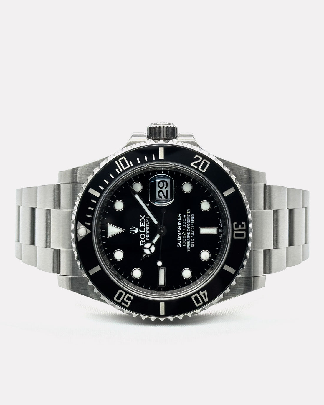 Rolex Submariner Date Black Ceramic Bezel watch for Men/Unisex
