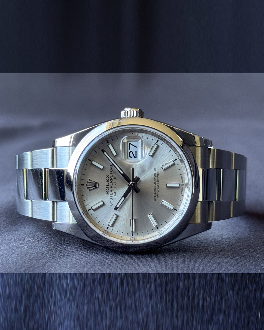 Rolex Datejust 36 Silver Dial watch for Men/Unisex